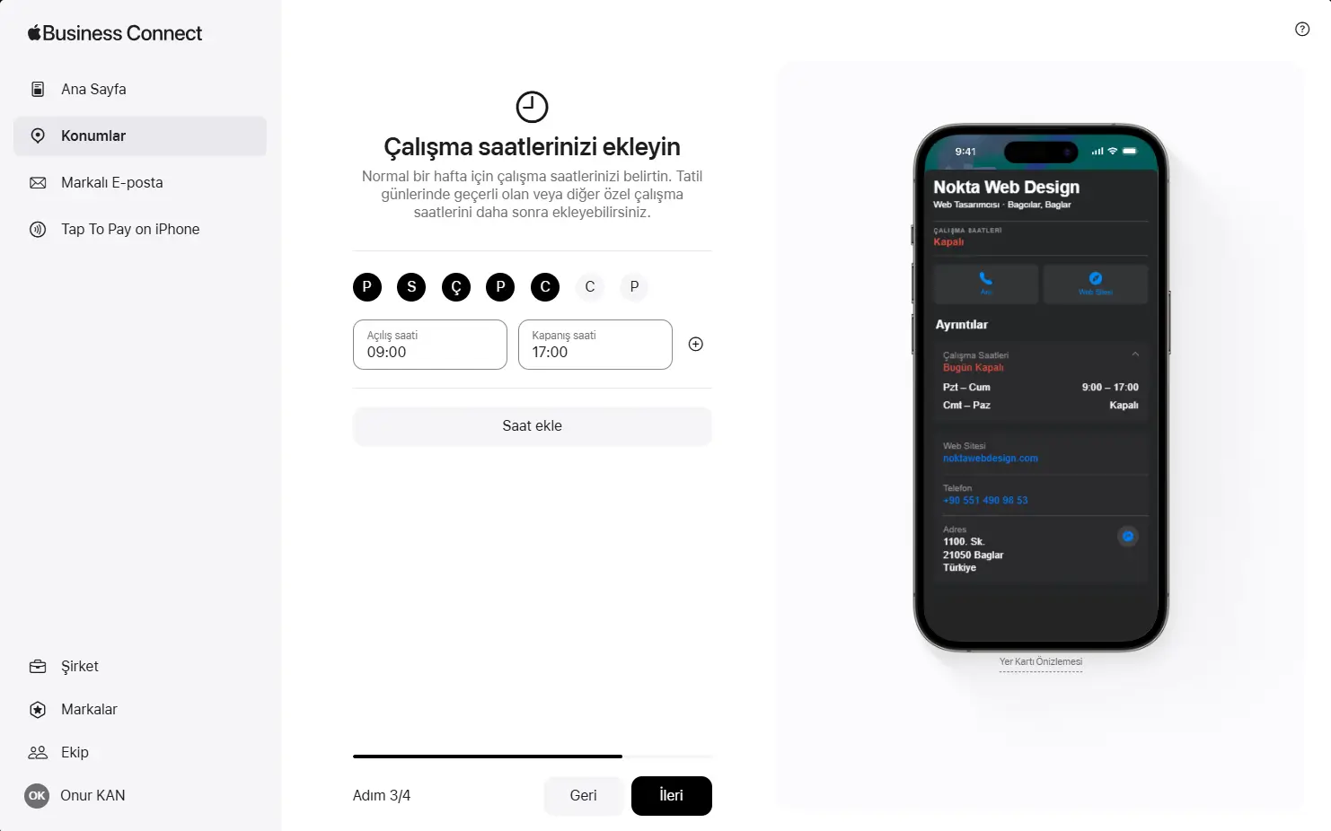 Apple Haritalara İşletme Ekleme Apple Maps Connect Rehberi 6